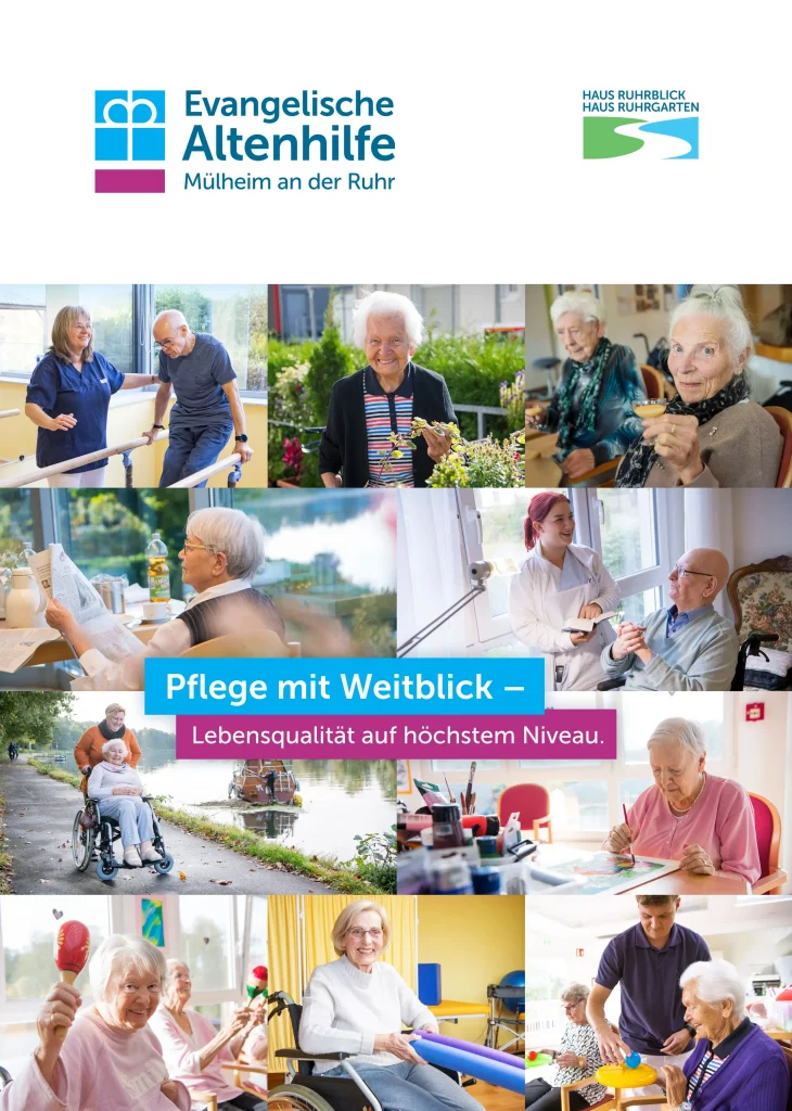 Titelseite der Hausbroschüre