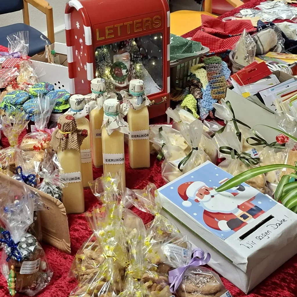 Nahaufnahme von Geschenkartikeln